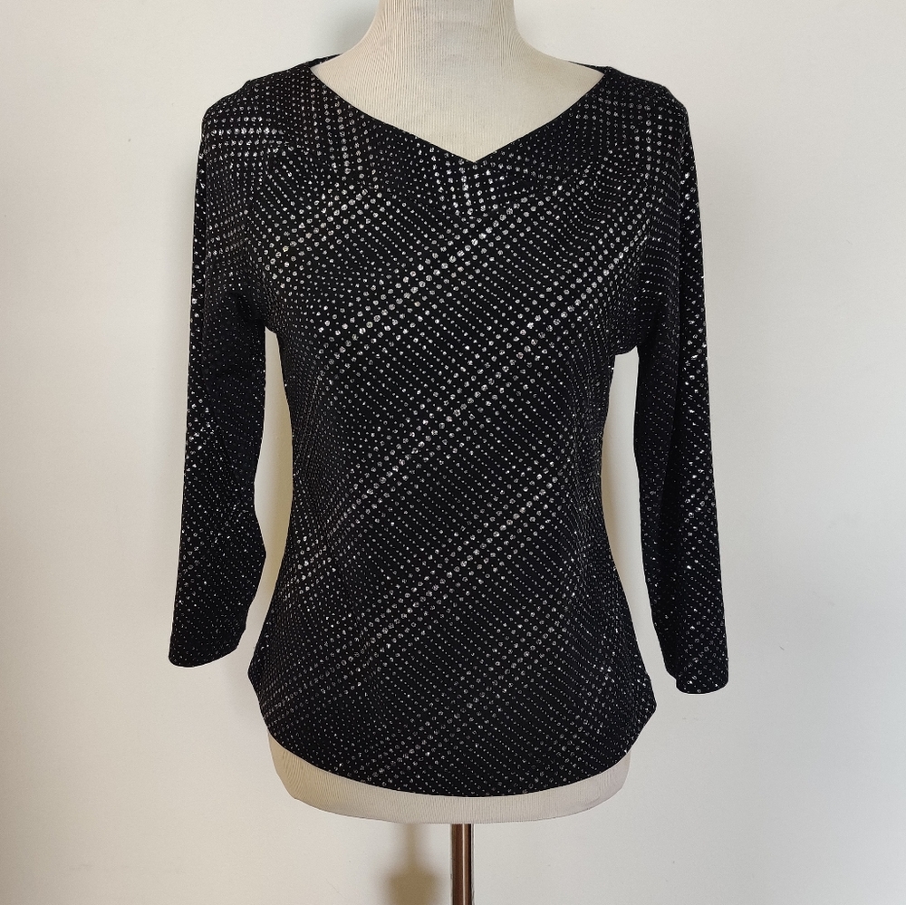 Notations M long sleeve top